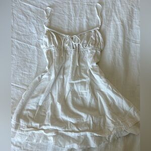 Princess Polly White empress mini dress